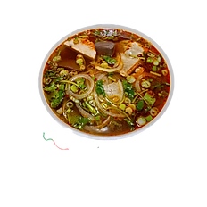 44. HUE STYLE BEEF RICE NOODLE SOUP.(Spicy)