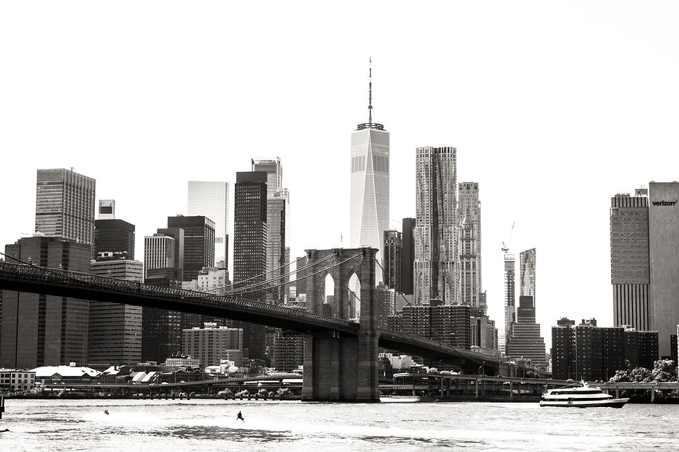 manhattan in bianco e nero