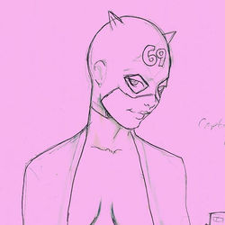 Captain Kink 😛lol #maskedhero #heroine #captiankink #kink #kinky #sub #submissive #drawing #illustr