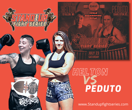 125lb Title Fight is Set! Helton vs Peduto
