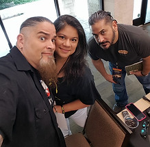 Killer B Kustoms Krew Tony, Diana and Tim