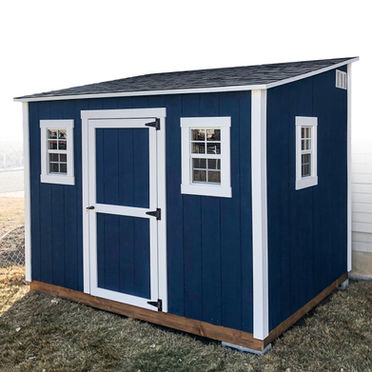 Lean-to shed