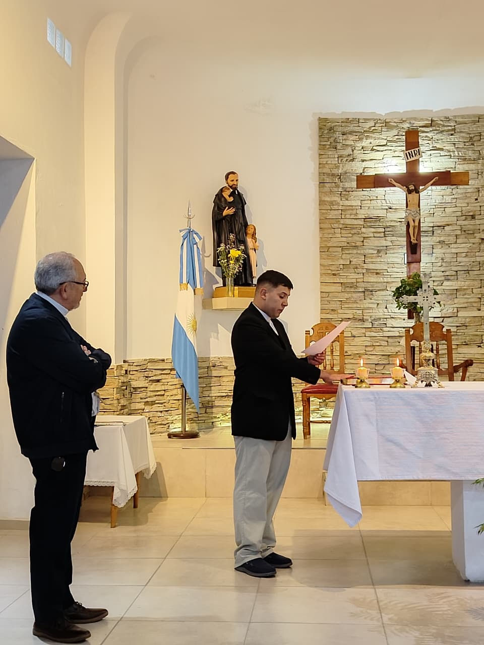 Incardinación de Julián Nuñez