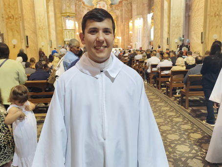 Julián Nuñez será ordenado Diácono