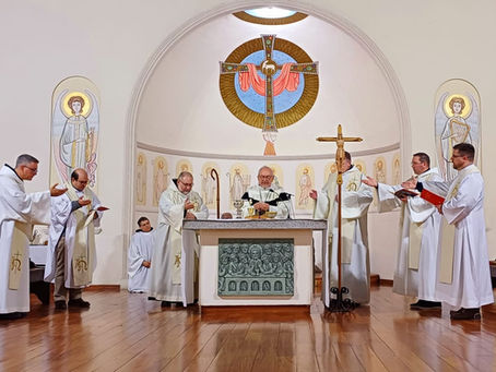 Abadía del Niño Dios en Victoria celebró el Día de San Benito