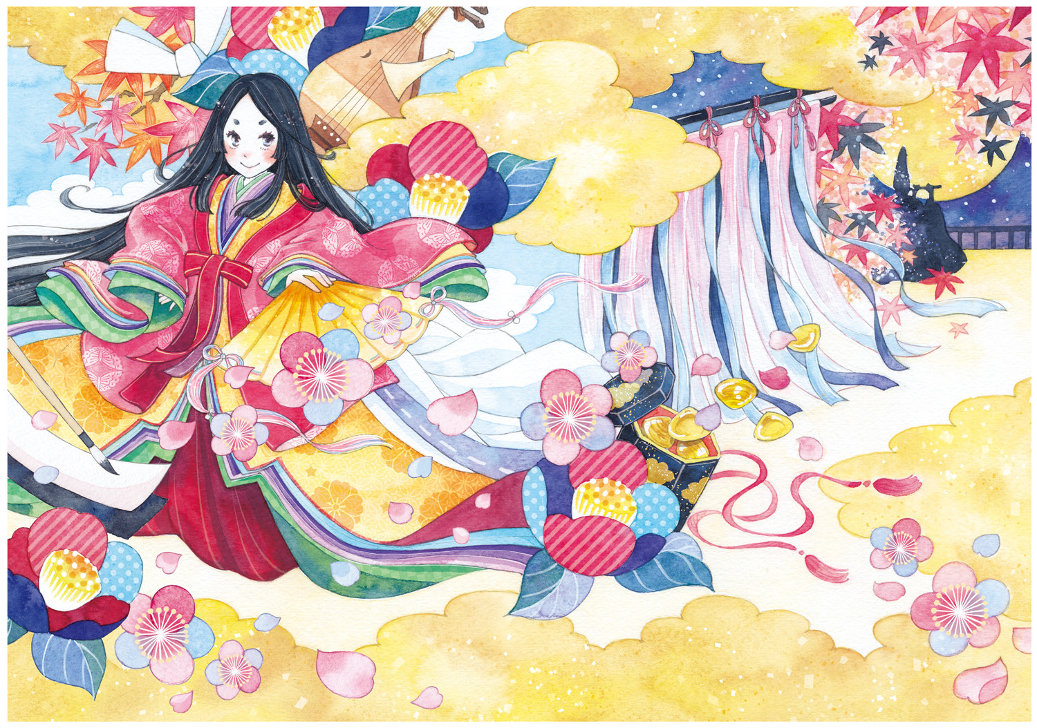 紫式部の娘 賢子がまいる