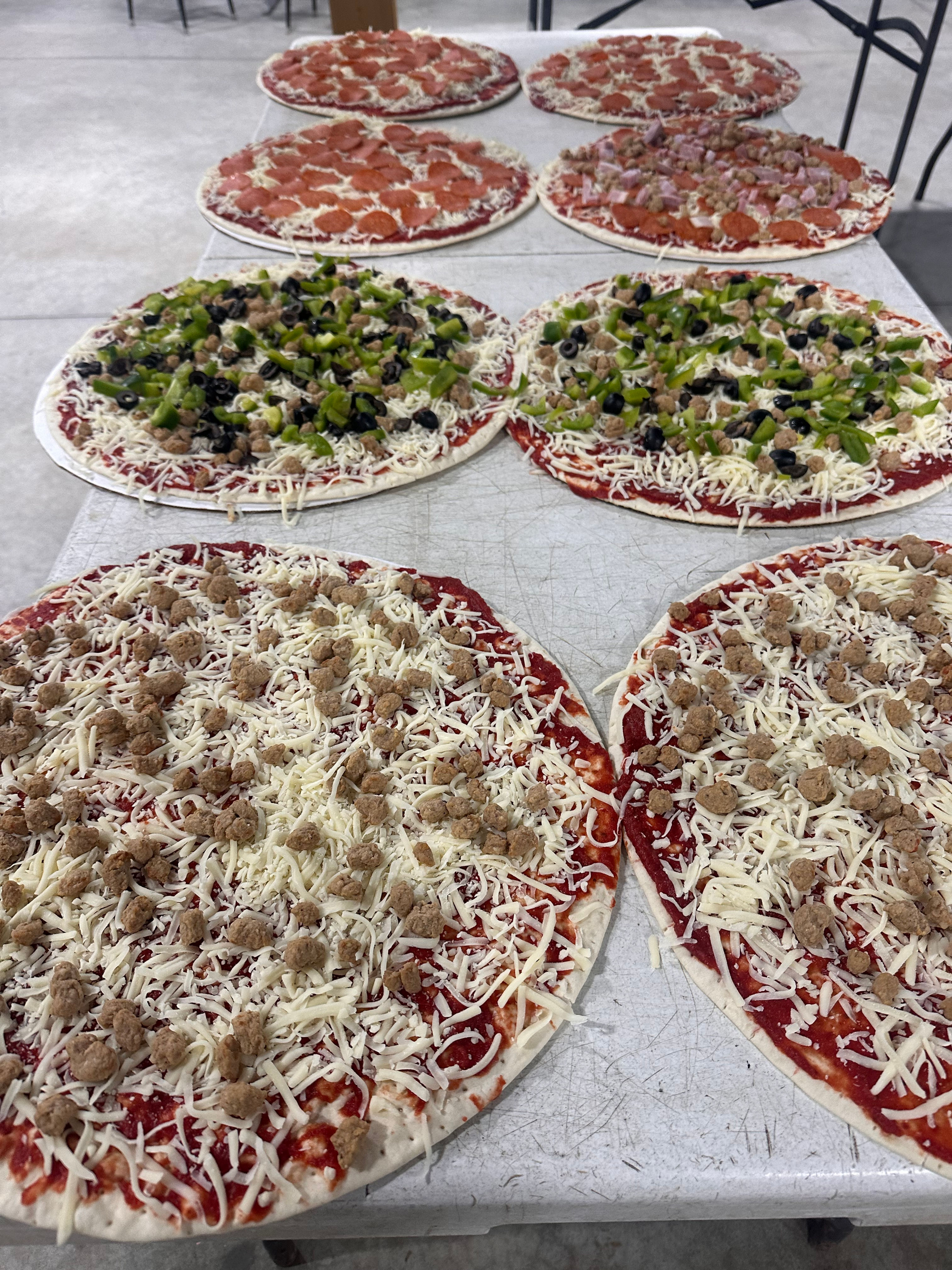 Cheese N Sausage Pizza