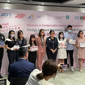 Over 60 companies signed the pledge to support Women Sustainable Career Development