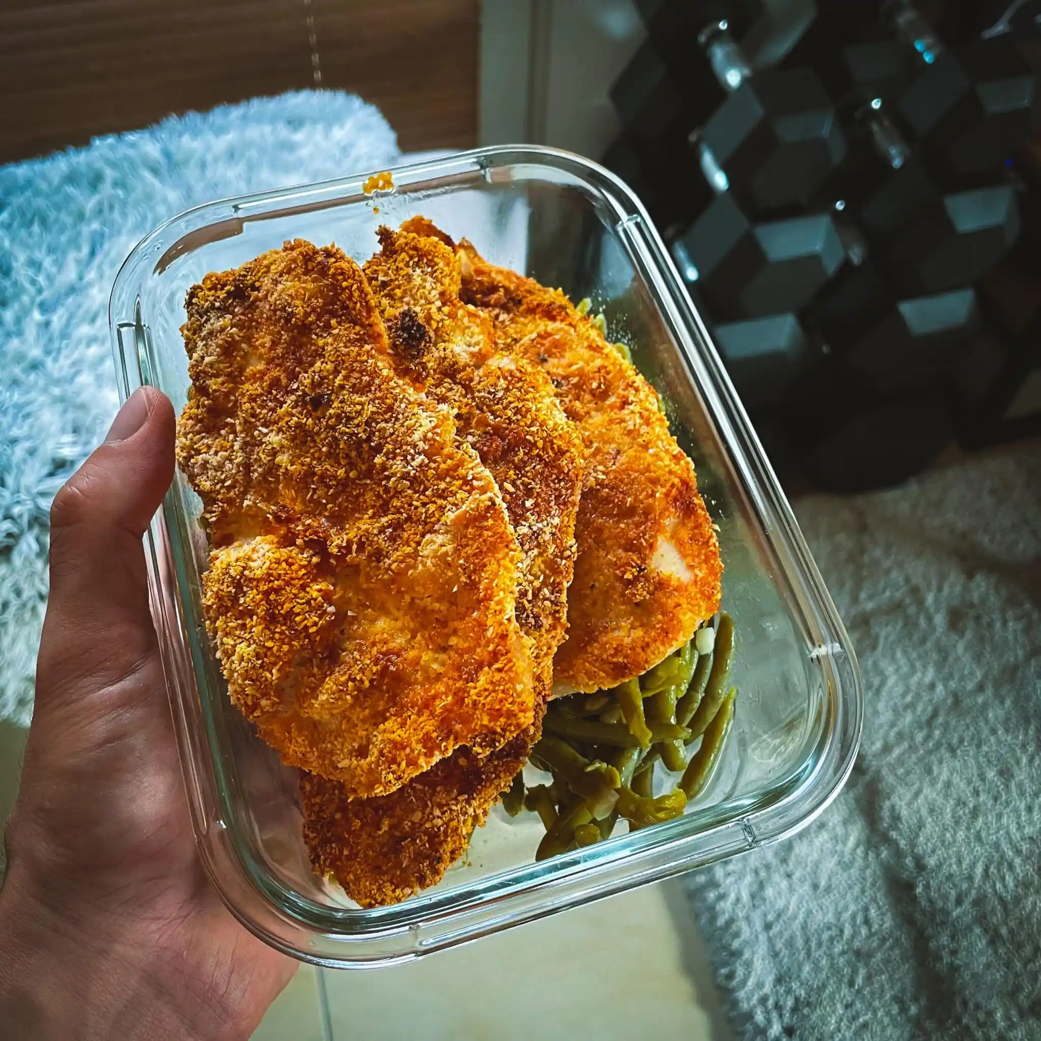 Recette de poulet pané sans chapelure En forme Ensemble