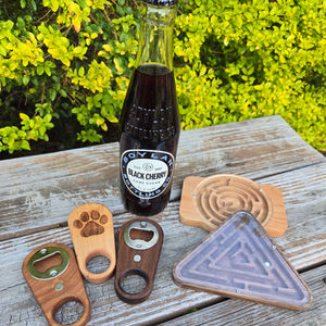Wooden Puzzles and Bottle Openers