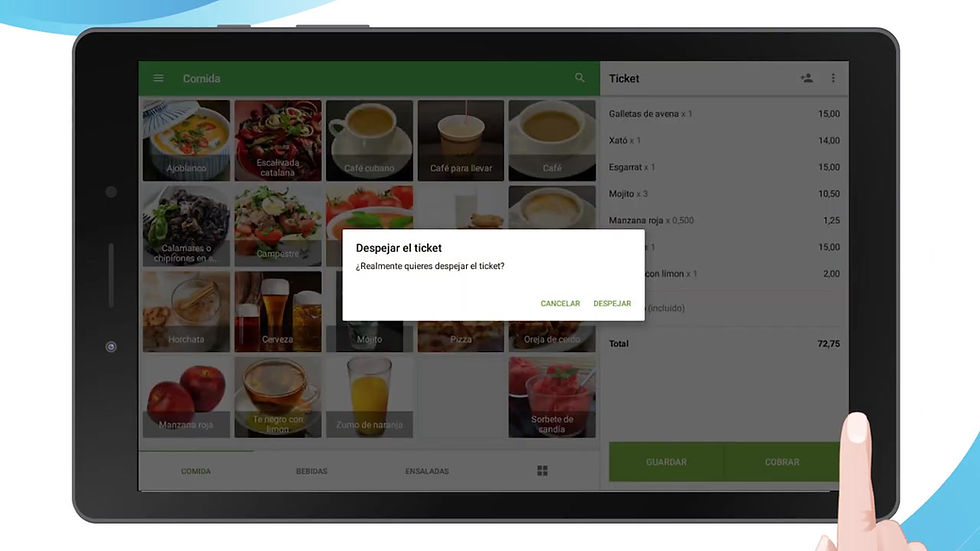 Miniatura: Caja registradora Android POS 3