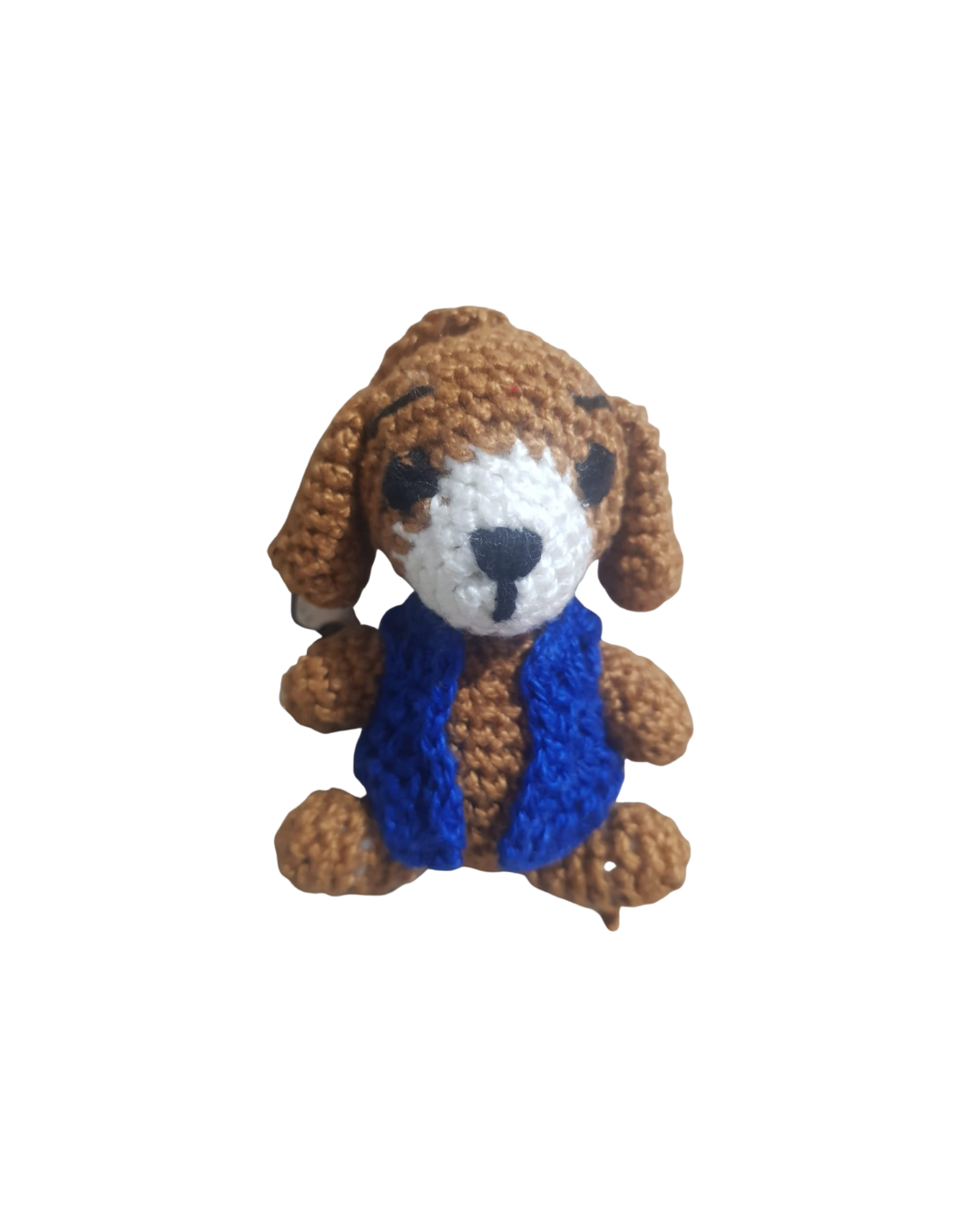 Crochê - Chaveiro da mascote Chica