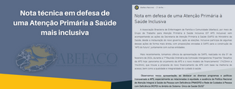 Nota em defesa de uma Atenção Primária à Saúde Inclusiva