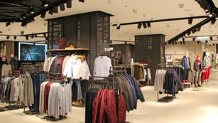 a clothing retail store