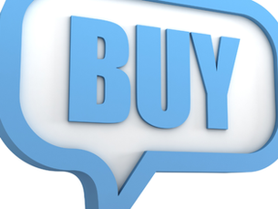 The word "buy"