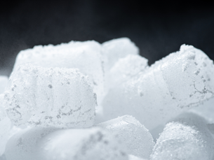 dry ice cubes