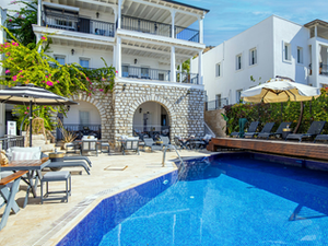 luxurious Turkish villa with pool