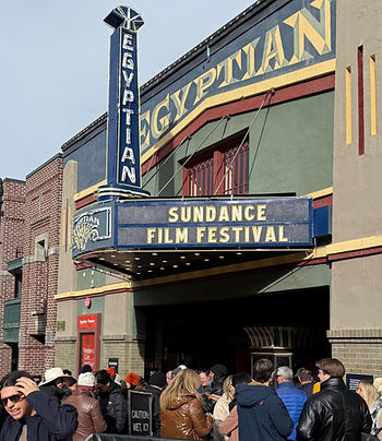 The iconic Egyptian Theater, Main Street, Park City