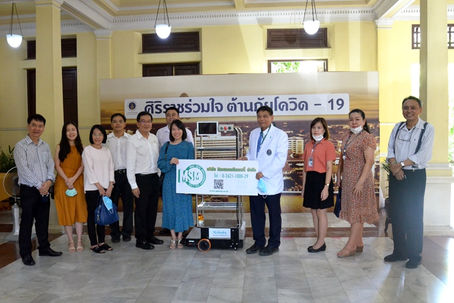 ส่งมอบน้องส่งใจ แก่โรงพยาบาลศิริราช