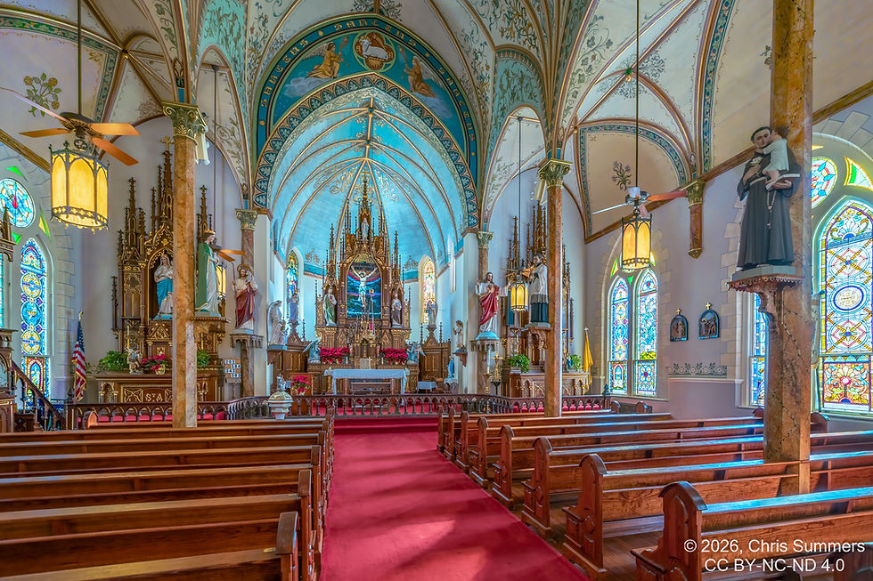 Painted Churches Tour, Schulenberg Texas