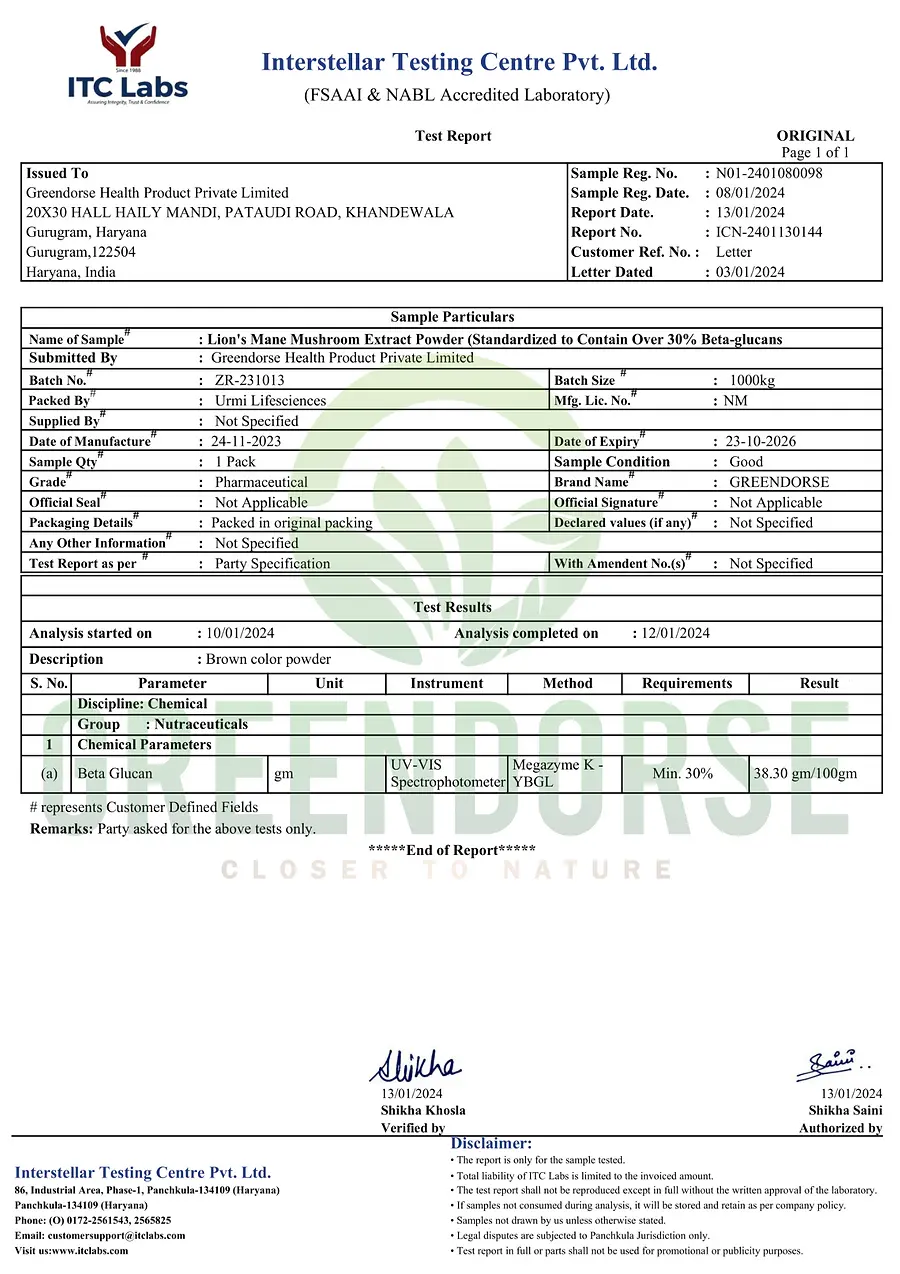 Lions mane Jar Lab Report PNG.webp