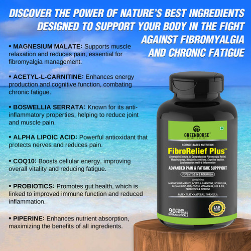 l carnitina fibromialgia FIBRO SSC  Aminocidos, PEA, Coenzima Q10, Minerales y Vitaminas  Complemento Alimenticio en Sobres  Apoyo al Sistema Nervioso, Inmunitario y Energtico  FibroRelief Plus for Fibromyalgia Fatigue