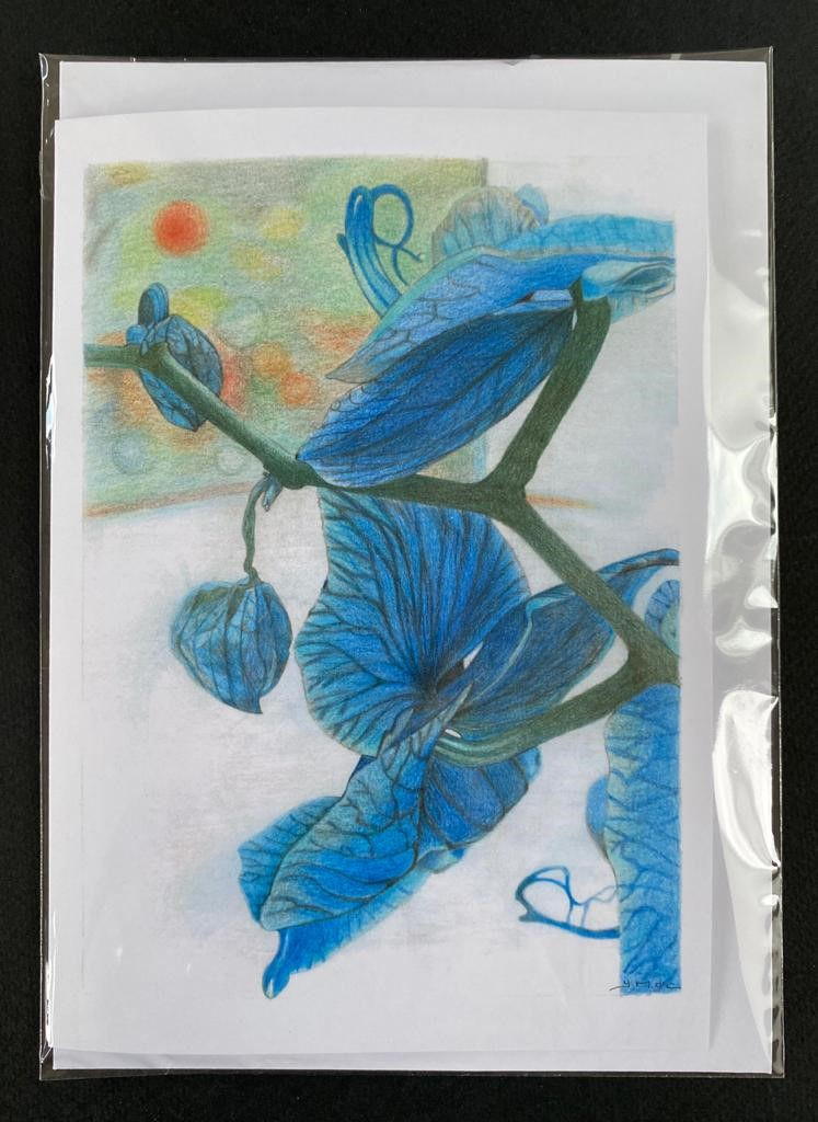 Thumbnail: Floral series - set of 6 A5 cards