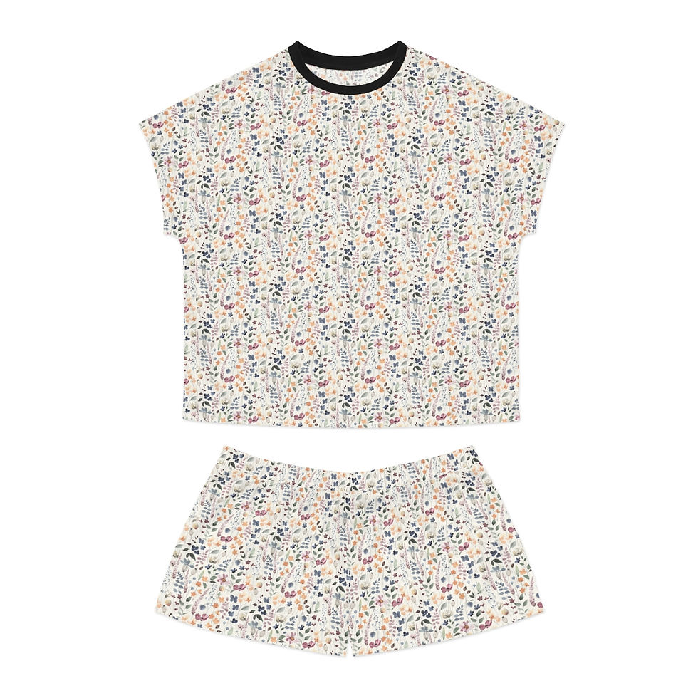 Women's Short Pajama Set (AOP)