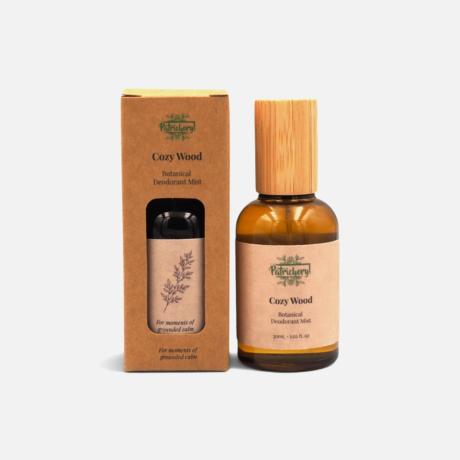 Cozy Wood Botanical Deodorant Mist