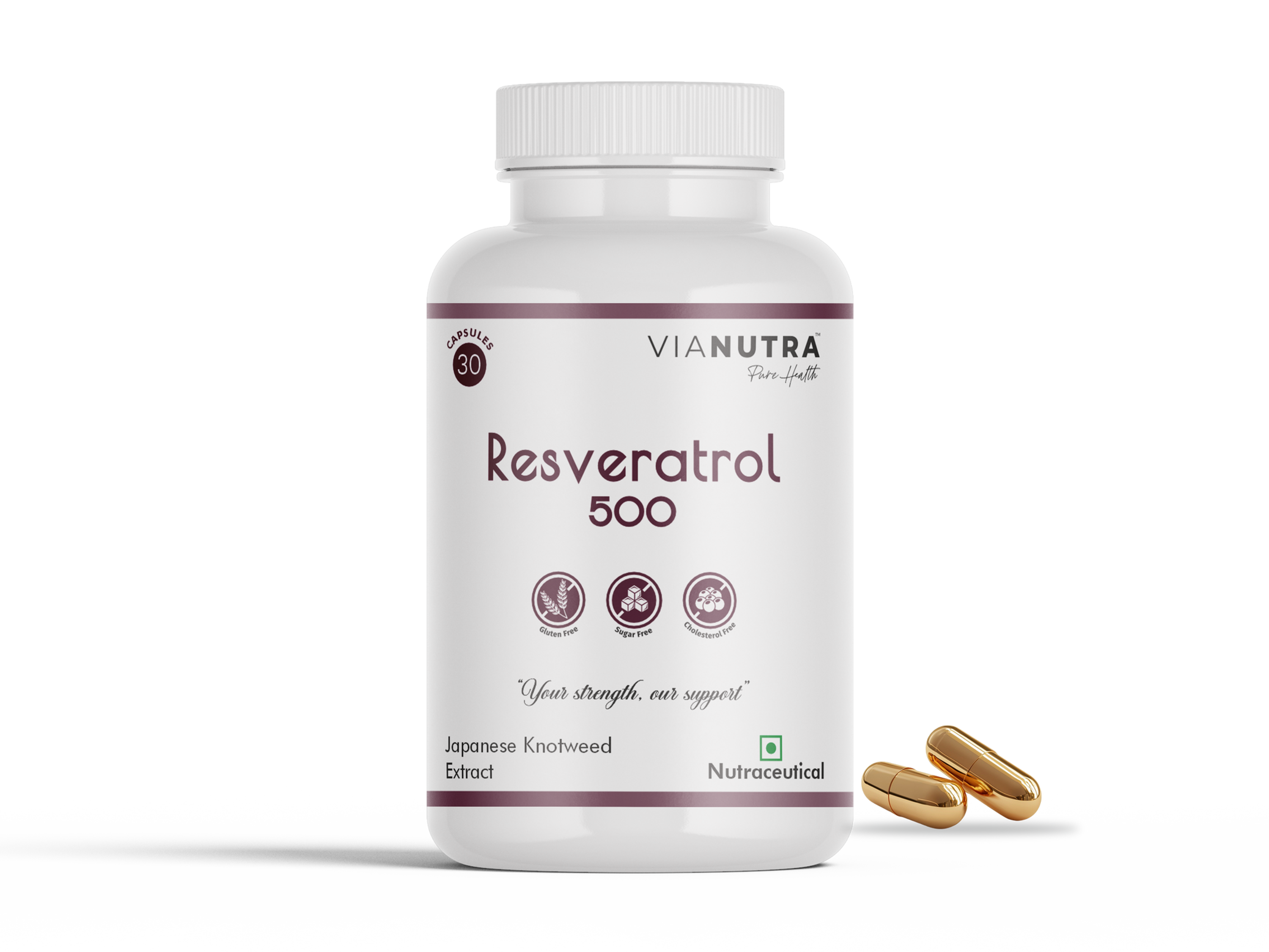 ViaNutraGlobal Resveratrol 500