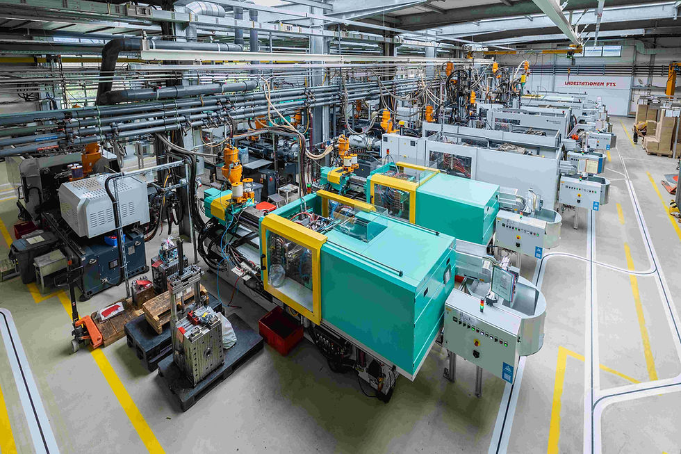 Produktionsstätte der BERGI-PLAST GmbH