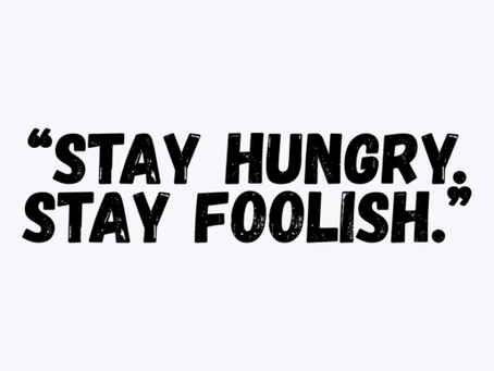 Sei einfach mal unvernünftig!