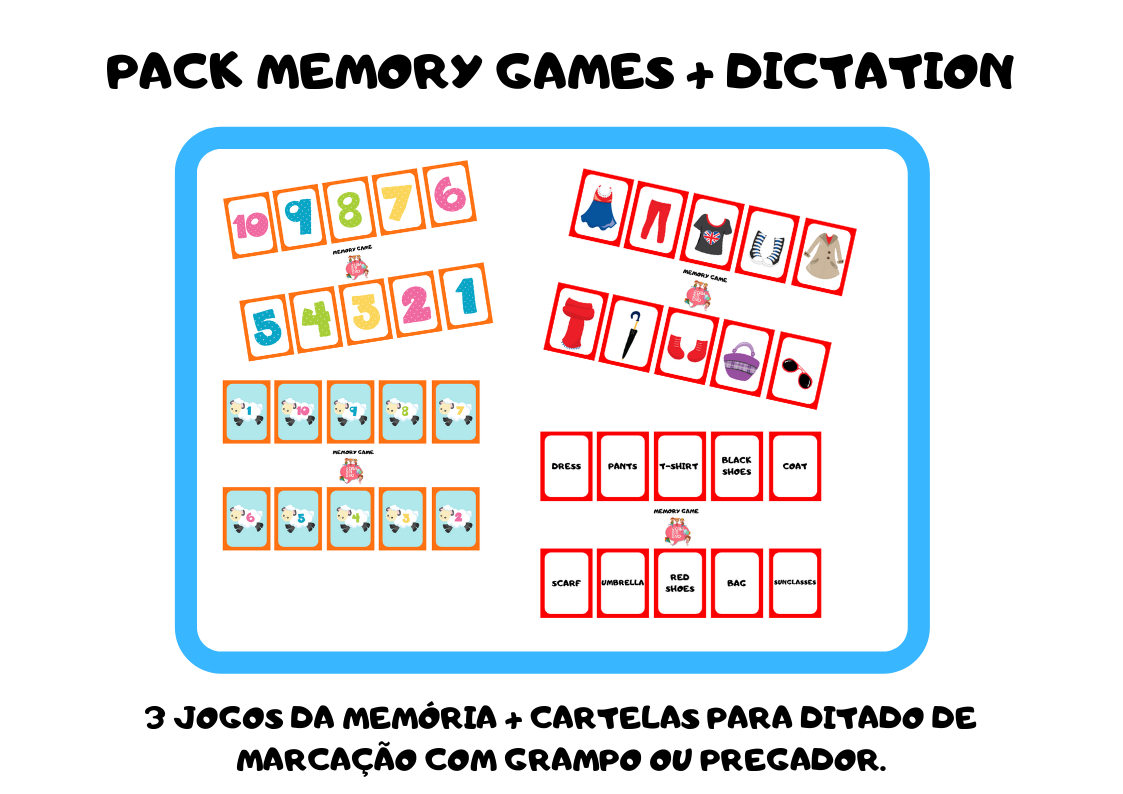 Memory Games + Dictation
