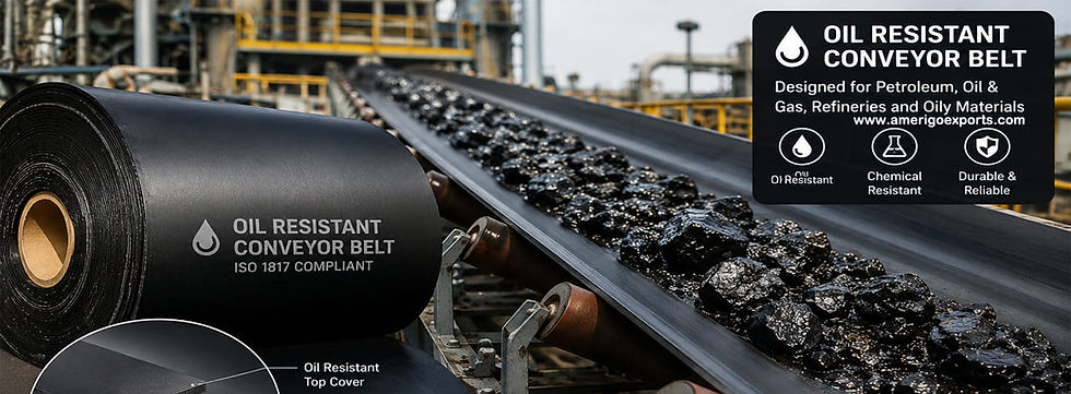Oil Resistant Conveyor Belts: Reliable Solutions for Demanding Industrial Applications