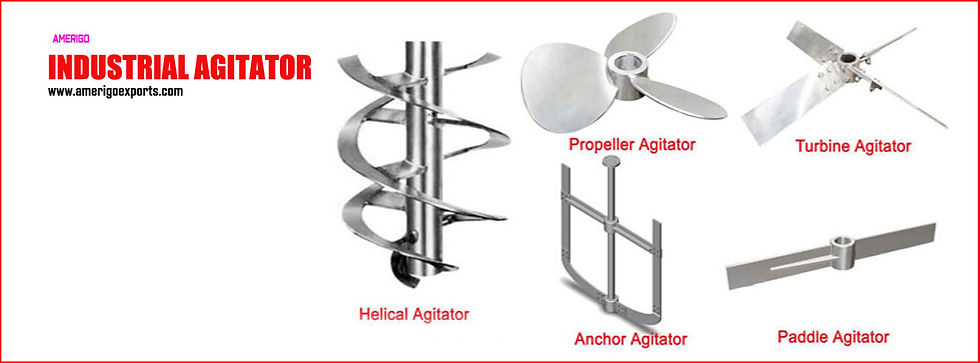 High-Performance Industrial Agitators for Chemical, Pharma & Food Industries