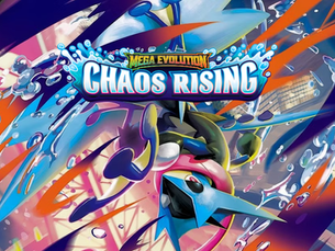 Mega Greninja ex Artwork – Chaos Rising Pokémon TCG Set