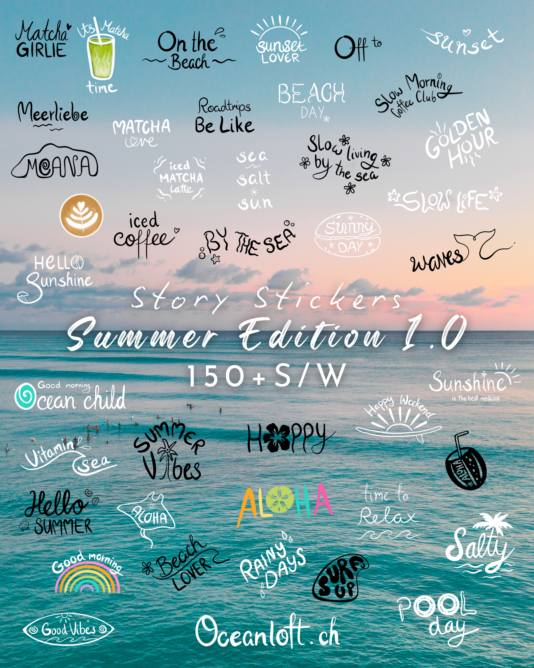 Summer Sticker Set 1.0