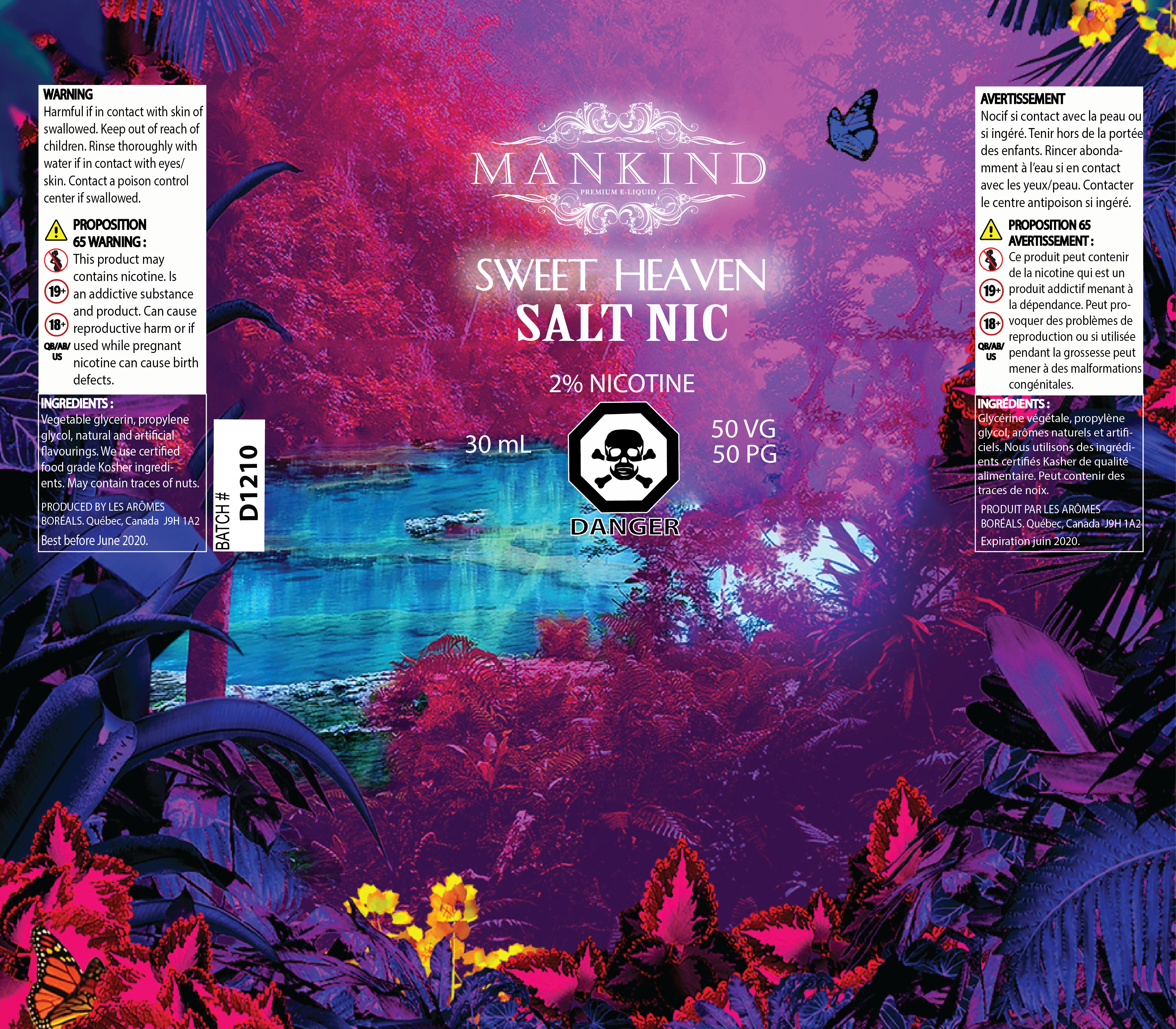 Sweet Heaven Salt Nic-by Man Kind