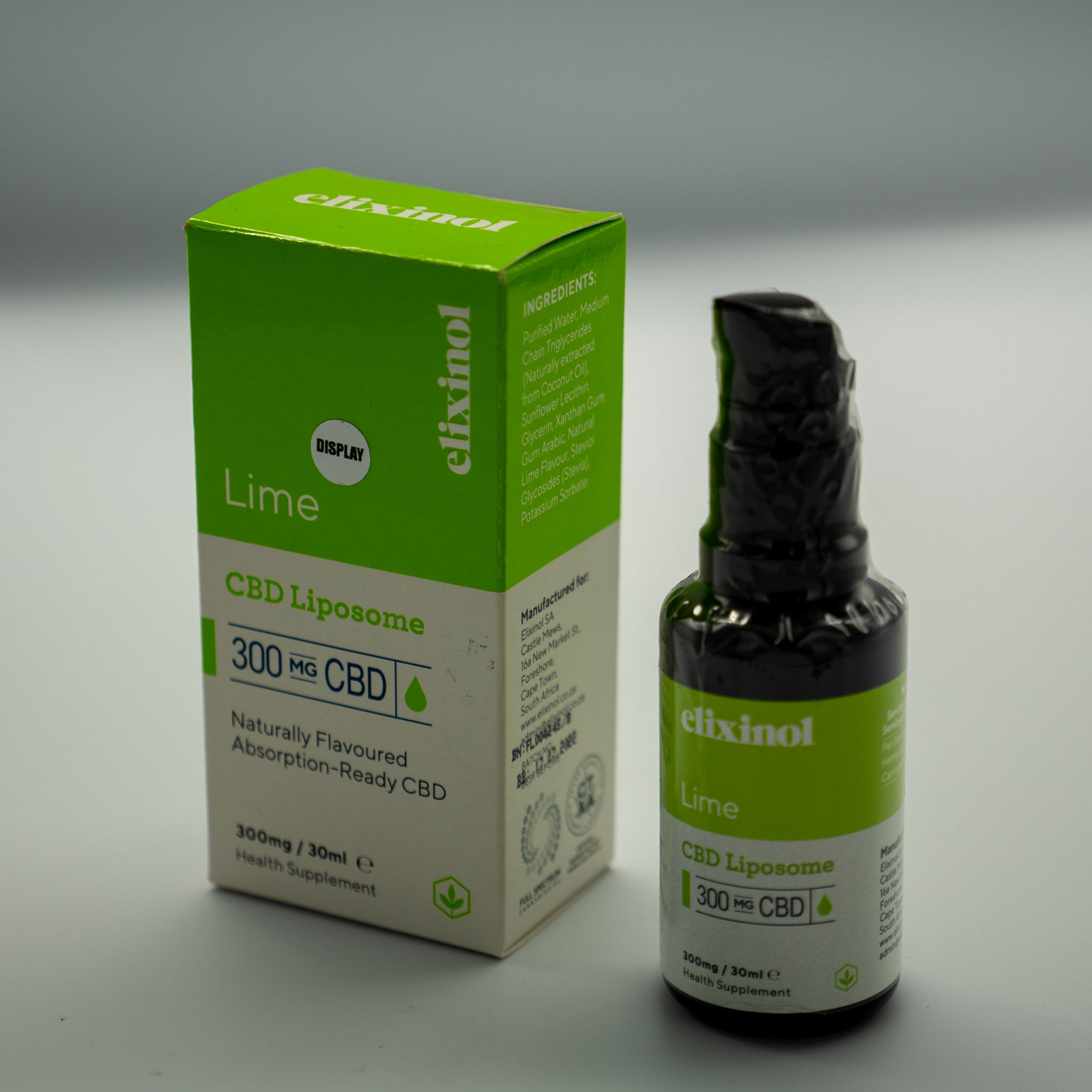 ELIXINOL - CBD Lime Liposome