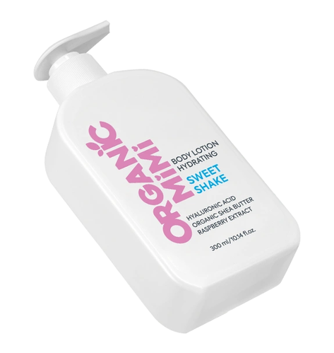 Organic Mimi Body Lotion Hydrating Sweet Shake - Raspberry & Shea