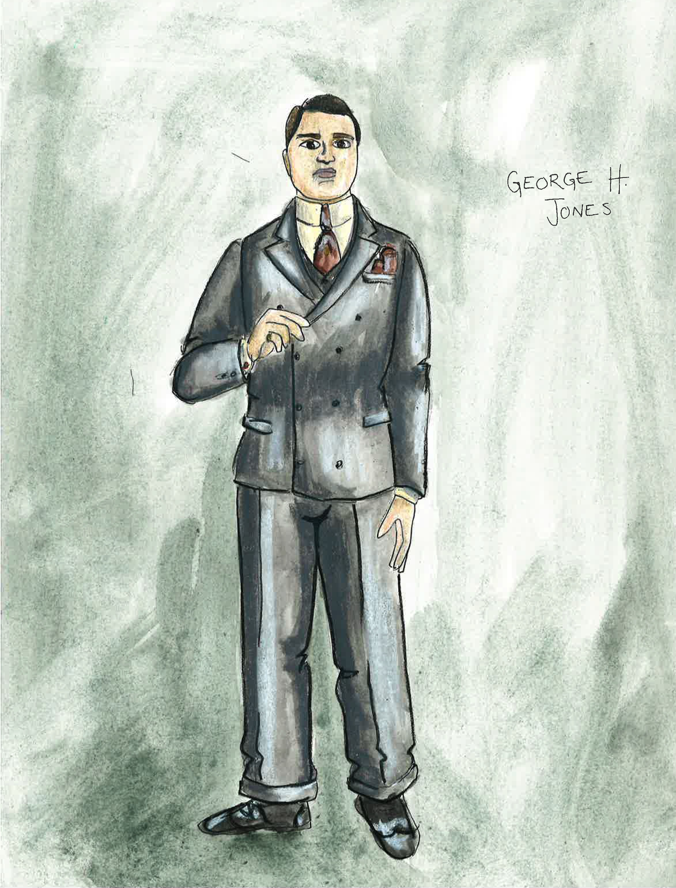 George H Jones rendering