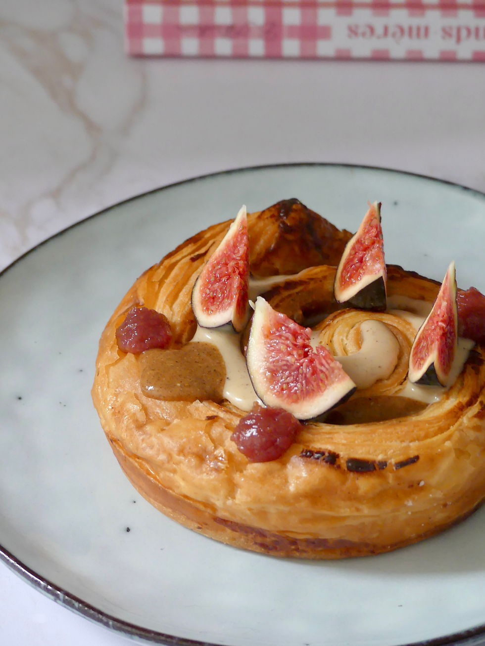 Roulés à la figue et noisette