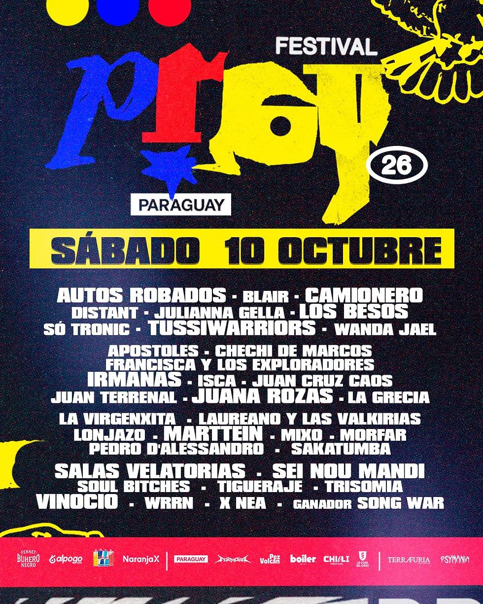 CUENTA REGRESIVA PARA EL FESTIVAL 𝐏𝐑𝐆𝐘 ‘𝟐𝟔