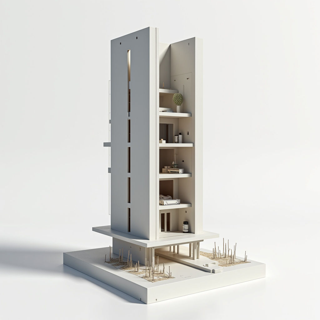 Skyscraper Section Model