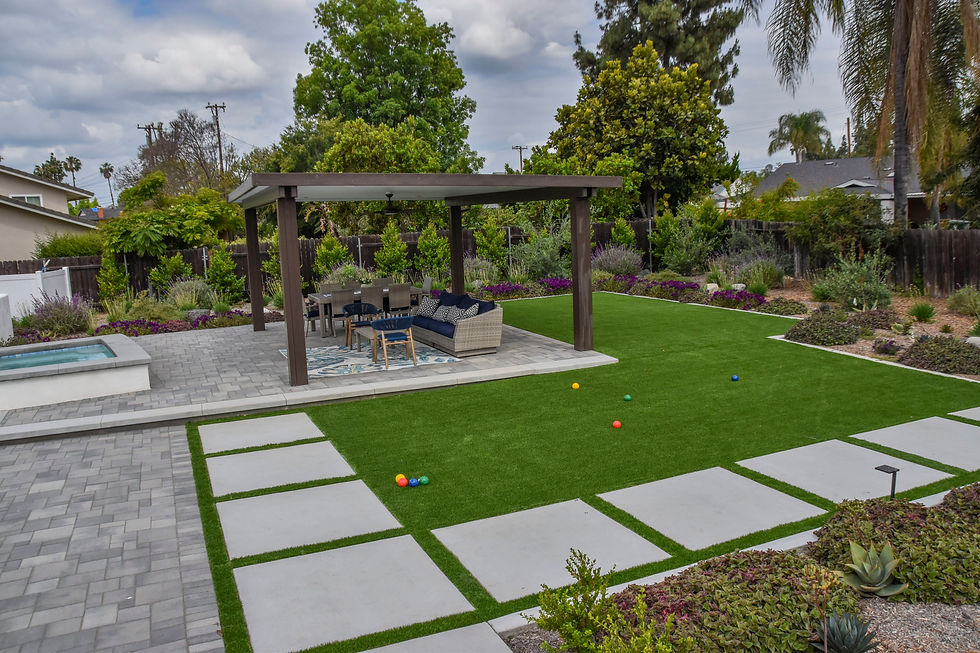 Pool, Patio Cover, Pavers, Outdoor Kitchen