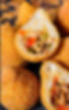 coxinha de jaca aberta.