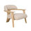 Miniatura: SILLÓN NATURAL TEJIDO-MADERA SALÓN 76 X 73 X 68 CM
