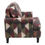 Miniatura: SILLÓN BURDEOS-VERDE TEJIDO-MADERA SALÓN 91 X 90 X 95 CM