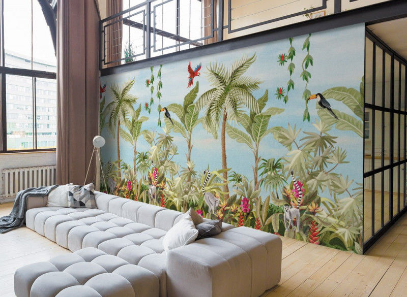 Miniatura: MURAL DE PARED "TROPICAL"