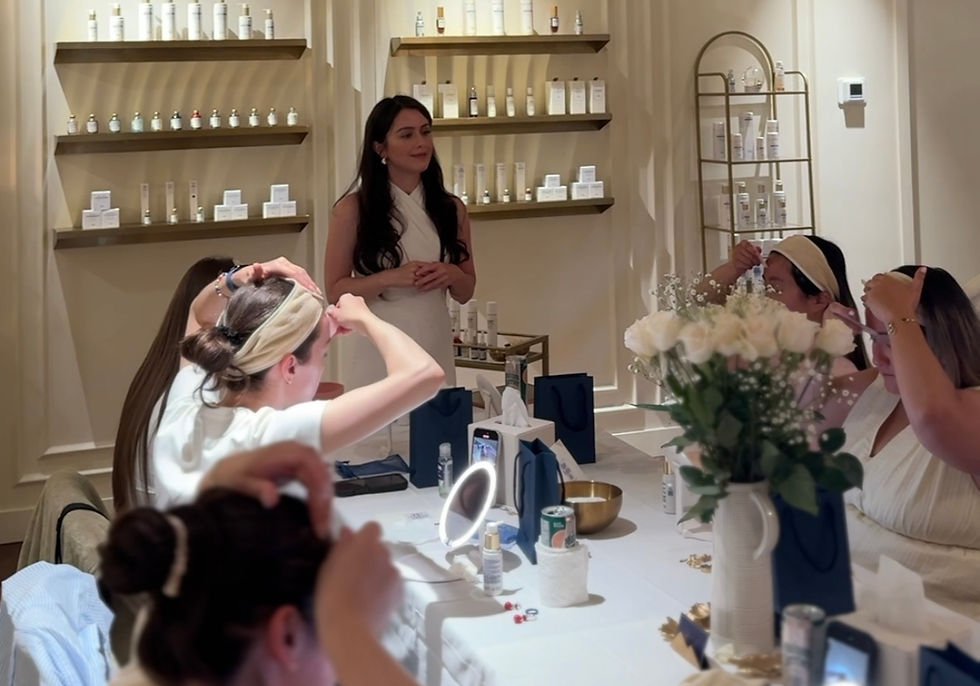 Kimberly De Matos x Happy Women Club Beauty Brunch. Vancouver, BC